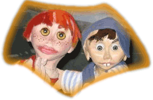 spectacle jeune public - marionnettes  gaine : Tom et Tambour
