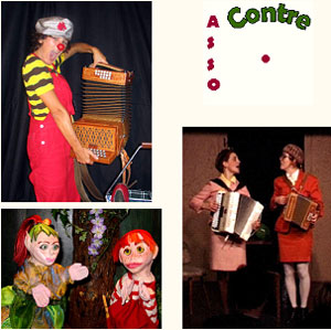 compagnie contrepoint : spectacles et animations tous publics - musique, marionnettes, théâtre, clown